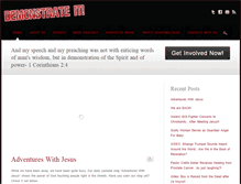 Tablet Screenshot of demonstrateit.org